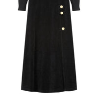 Bonjour - Girls Soldier Button Maxi Dress