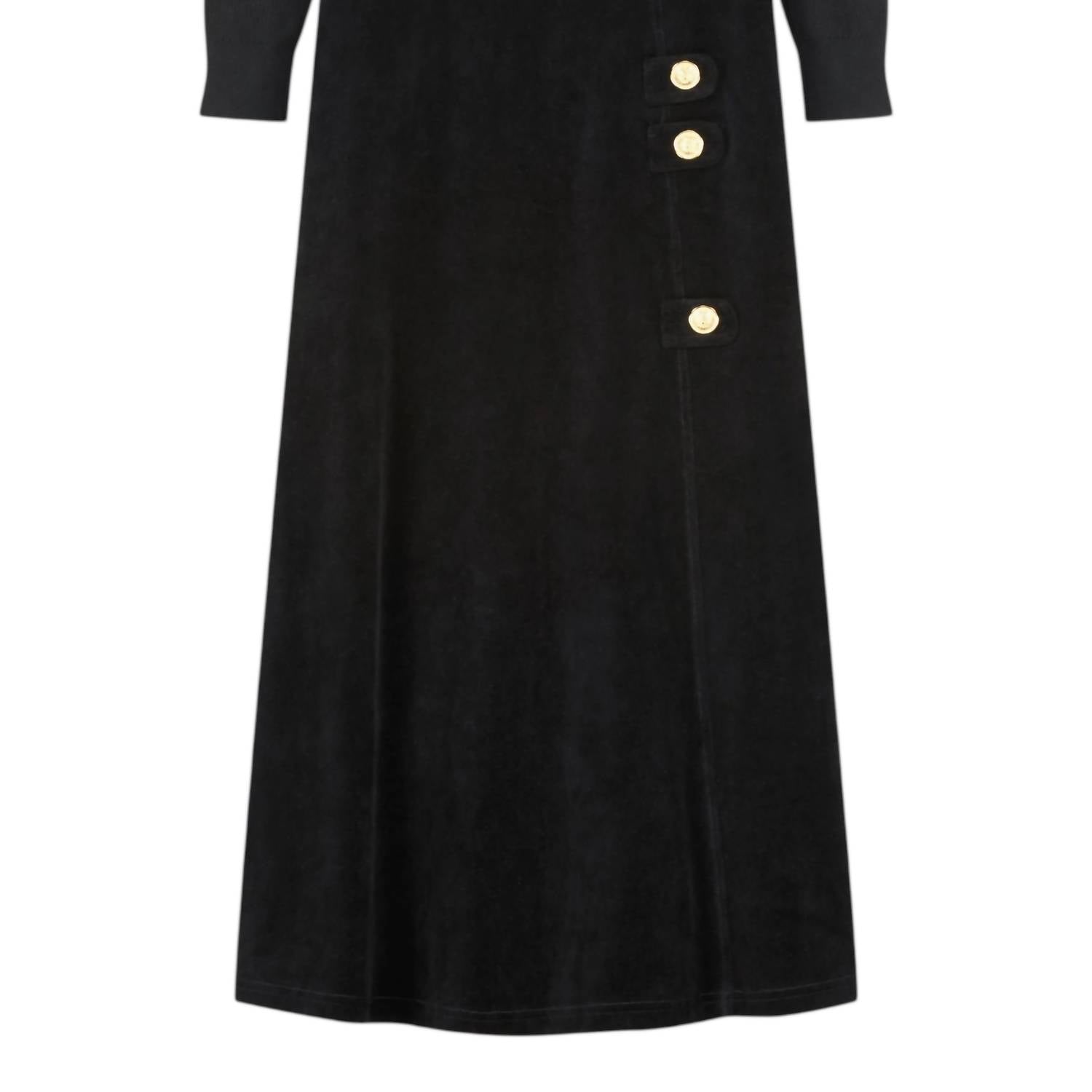 Bonjour - Girls Soldier Button Maxi Dress
