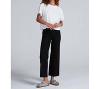ASKK NY Slim Crop Jeans in black resin - women's jeans