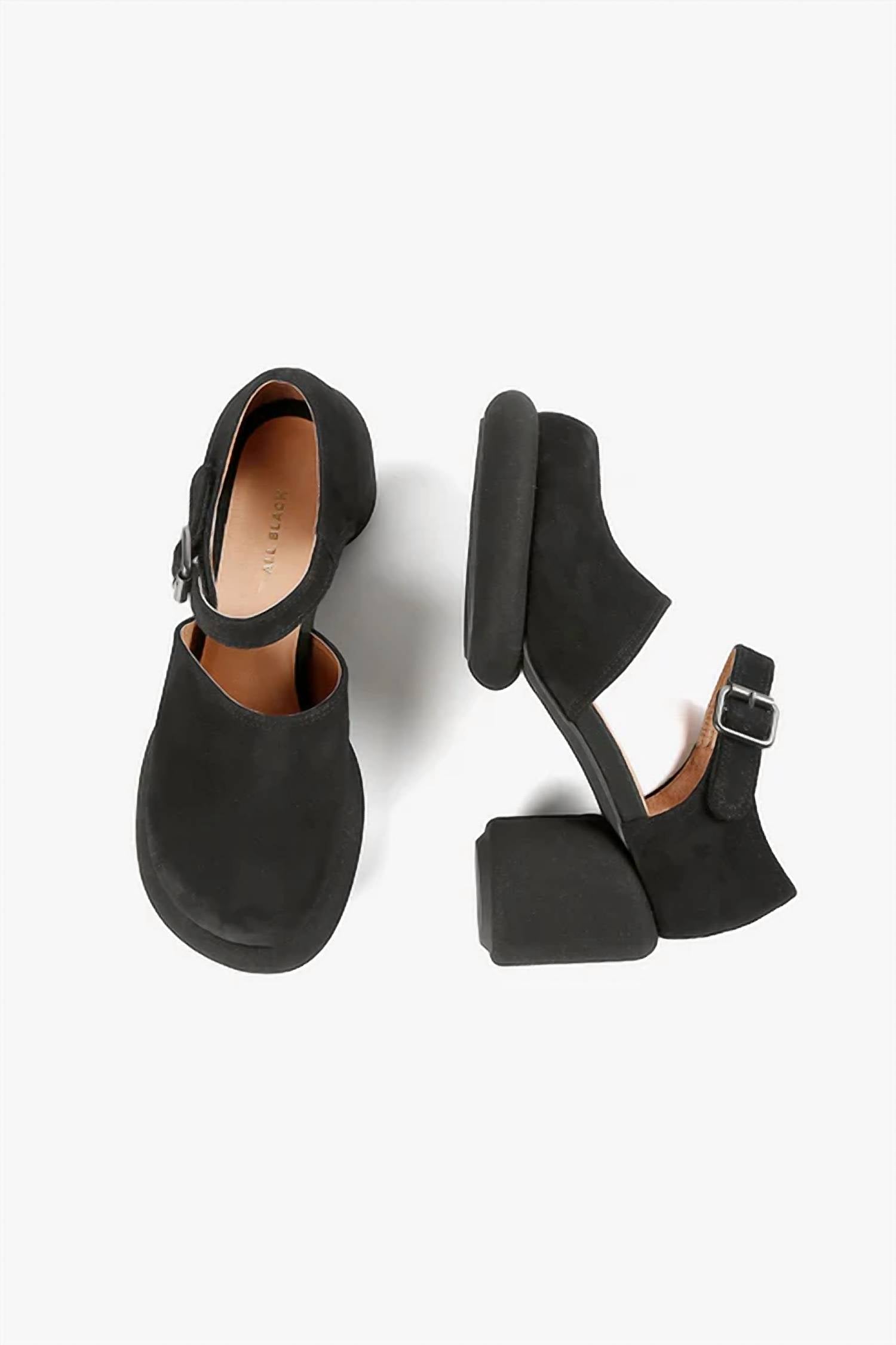 All Black - Women's Mod Jane Pump