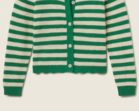 Trovata - Vento Cotton Stripe Cardigan