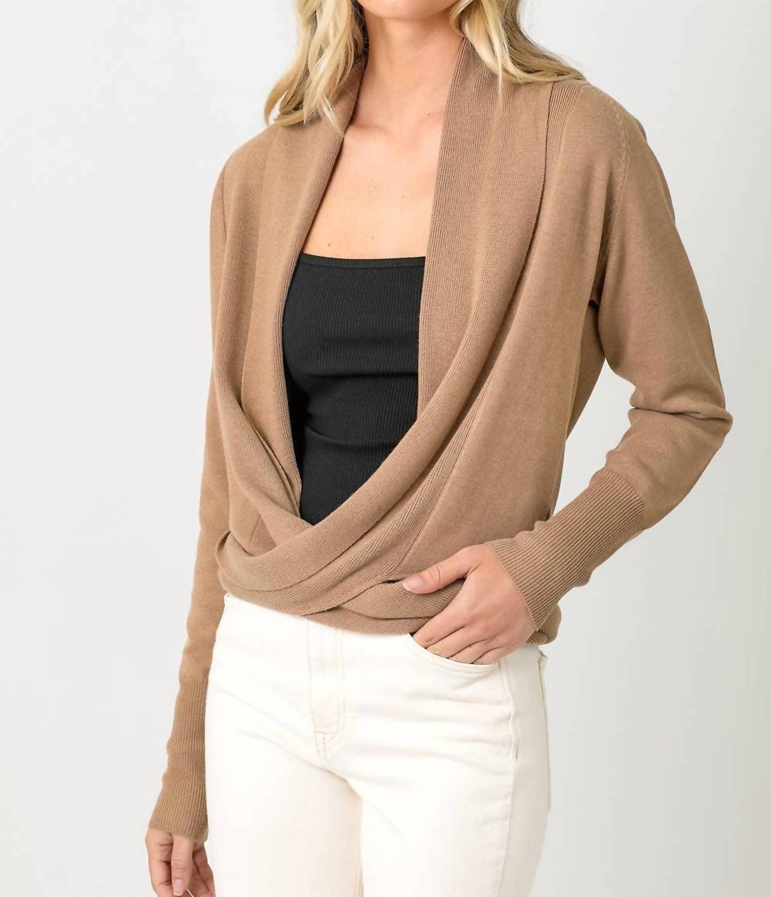 Mystree - Multiway Open Sweater Cardigan