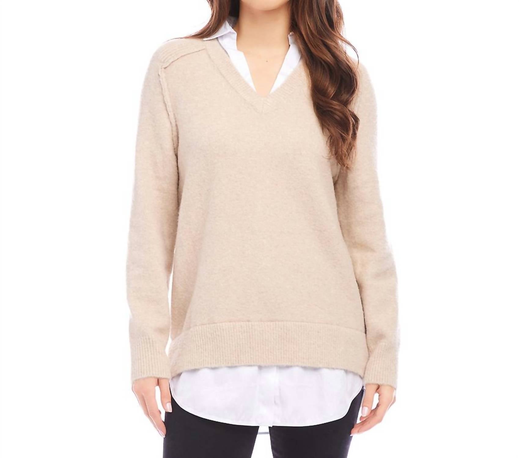 Karen Kane - Layered Sweater
