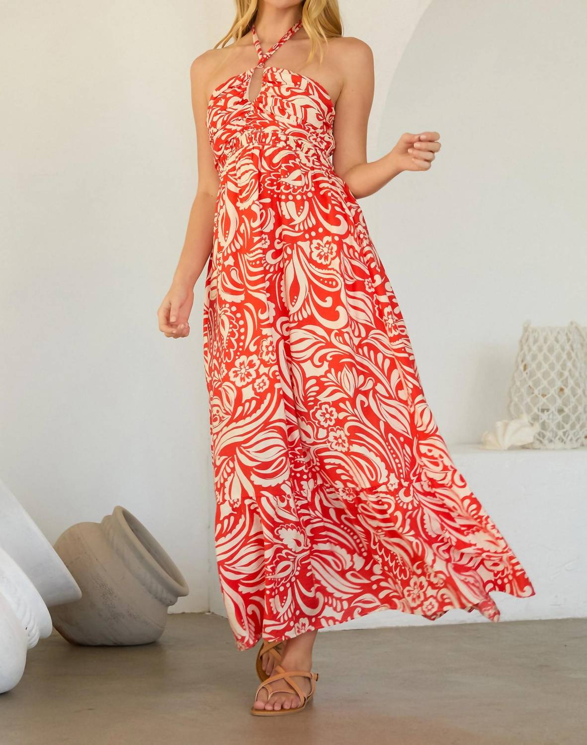 Skies Are Blue - Beverly Maxi Dress