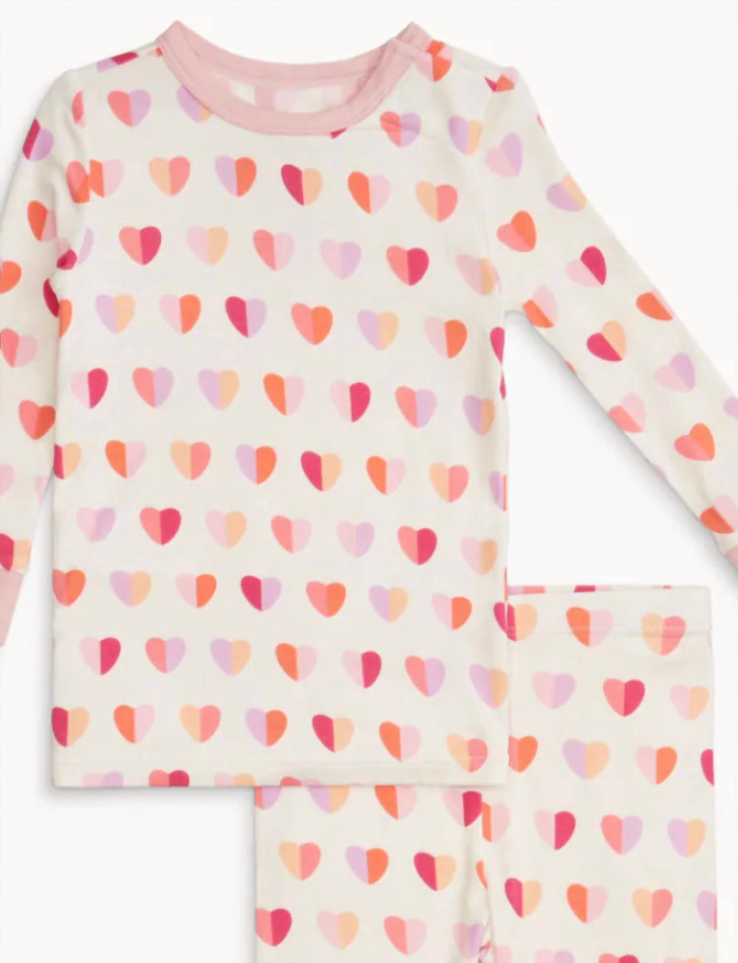 Magnetic Me - Girl's Xoxo Modal Long Sleeve Pajamas