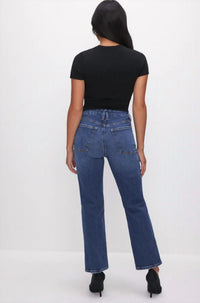 Good American - Good Petite Straight Jeans