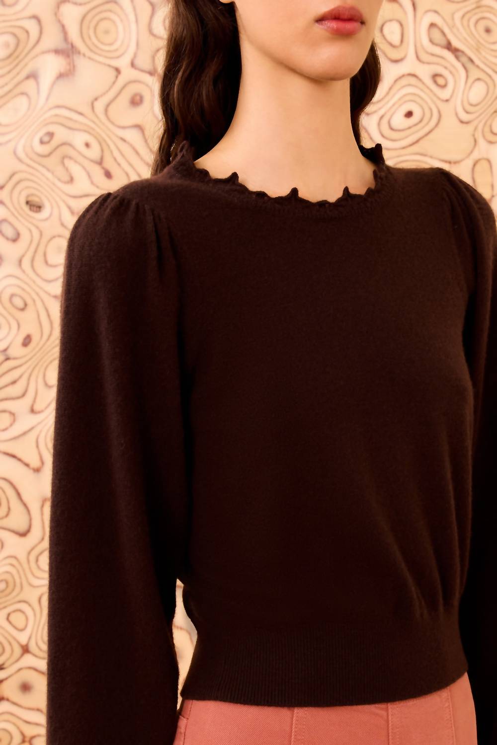 Ulla Johnson - Adette Long Sleeve Pullover Top