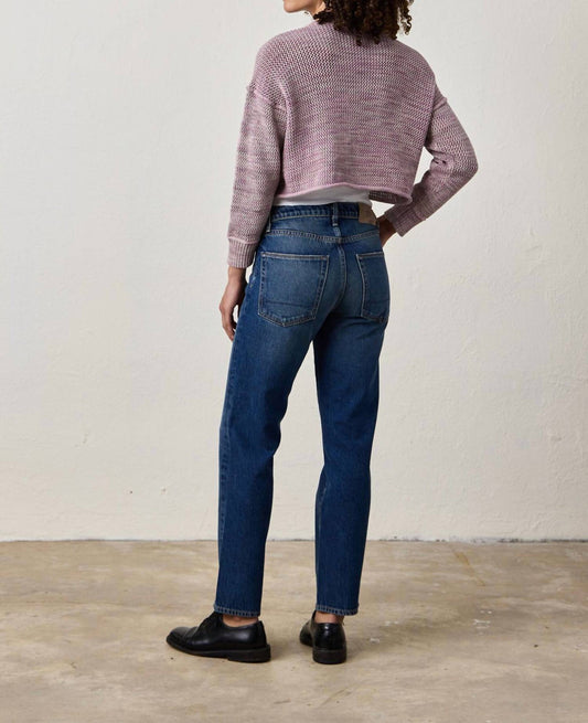 Nsf - Livia Painted Cotton Crew Sweater