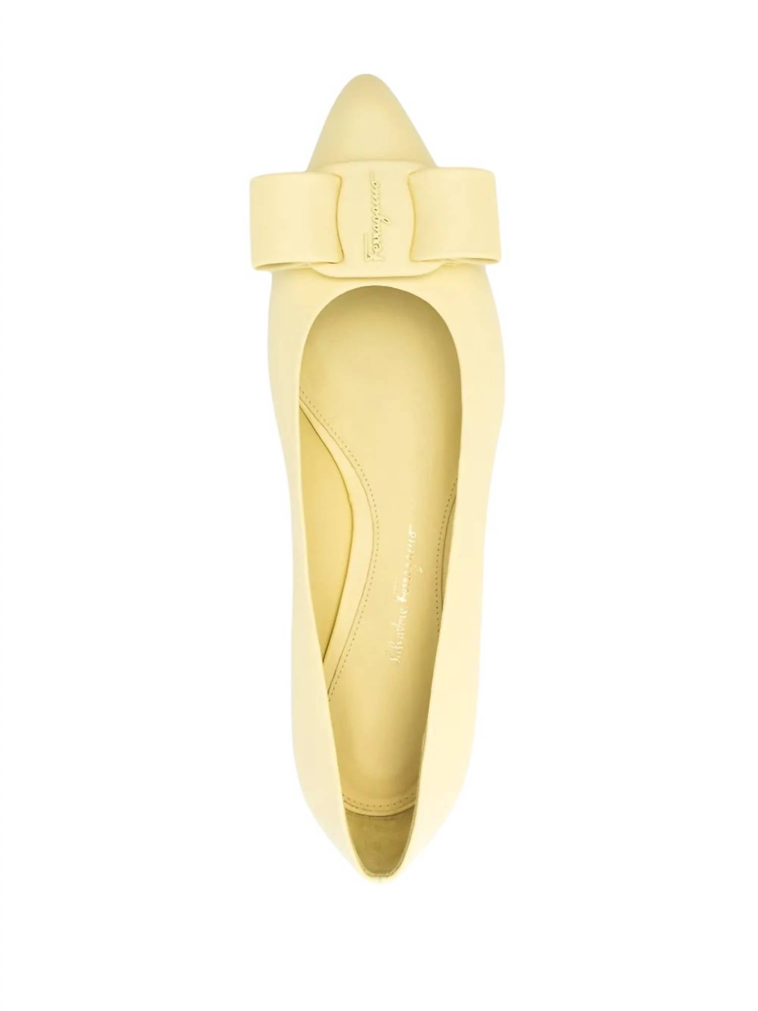 Salvatore Ferragamo - Women's Viva Vara Bow Ballerina Shoes