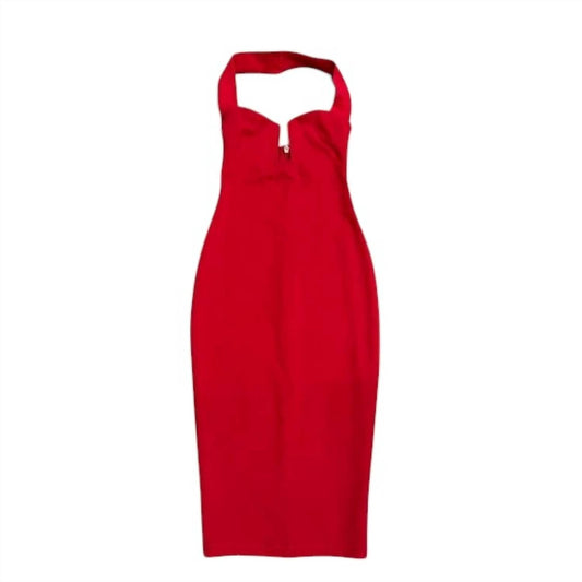 Nookie - Womne's Destiny Halter Midi Dress