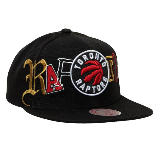 Mitchell & Ness - MEN'S NBA TORONTO RAPTORS HYPE TYPE SNAPBACK HAT