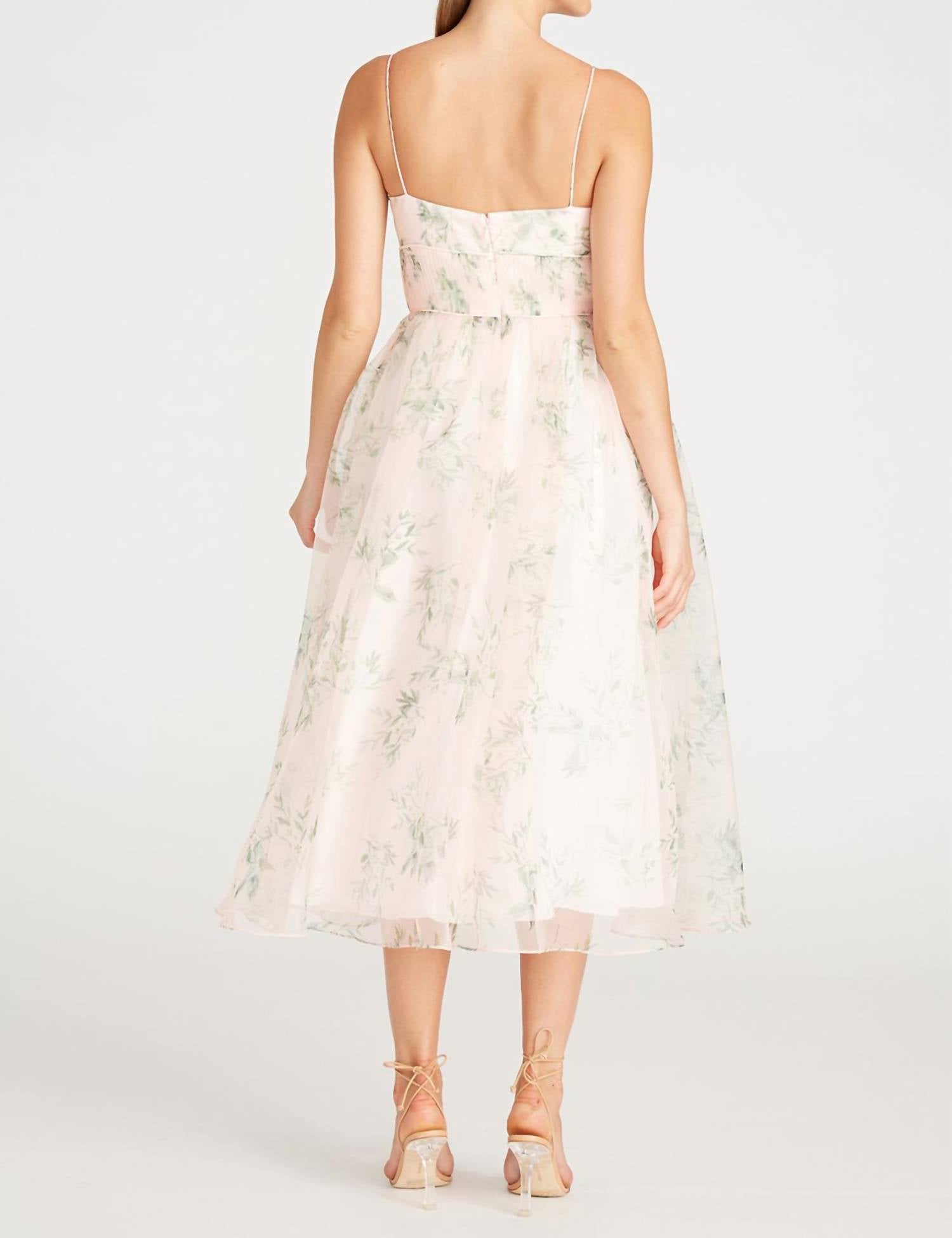 Monique Lhuillier - Cherry Blossom Midi Dress