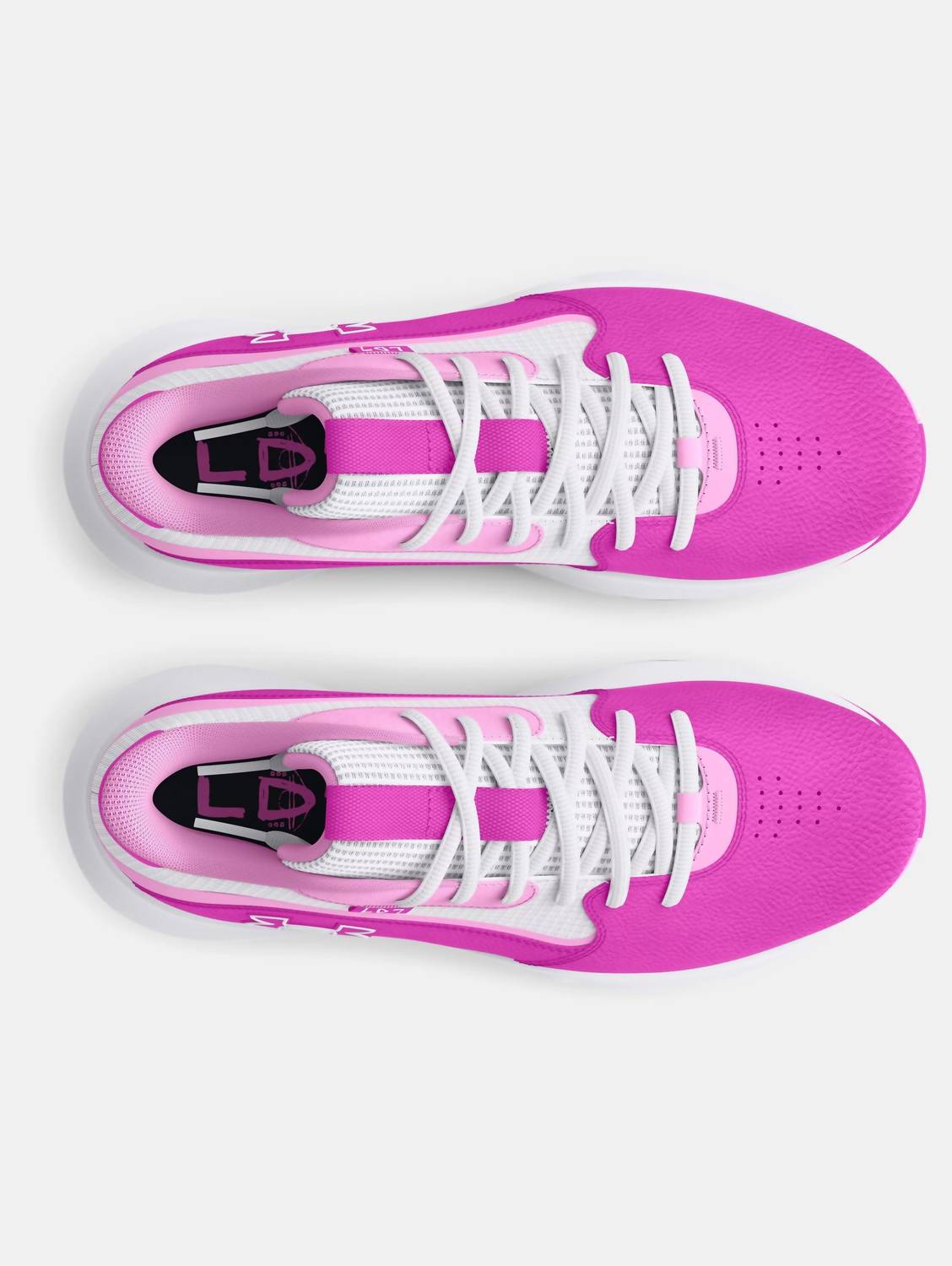 UNDER ARMOUR Men's Lock Down 7 Shoes in magenta - men's sneaker - alternate view