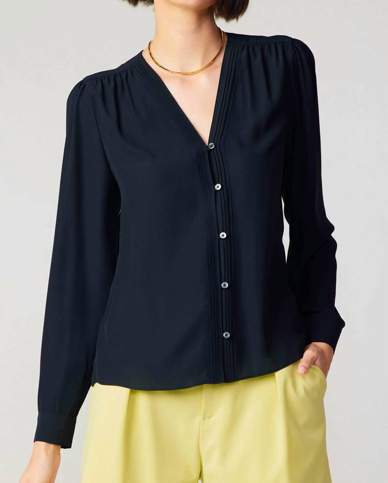 Current Air - Lisette Button Down Blouse