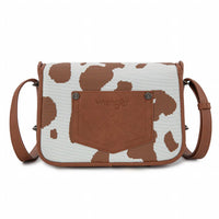 Wrangler - Women's Cow Print Crossbody Bag