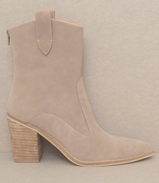 Oasis Society - Women's Tara Two Paneled Western Boots