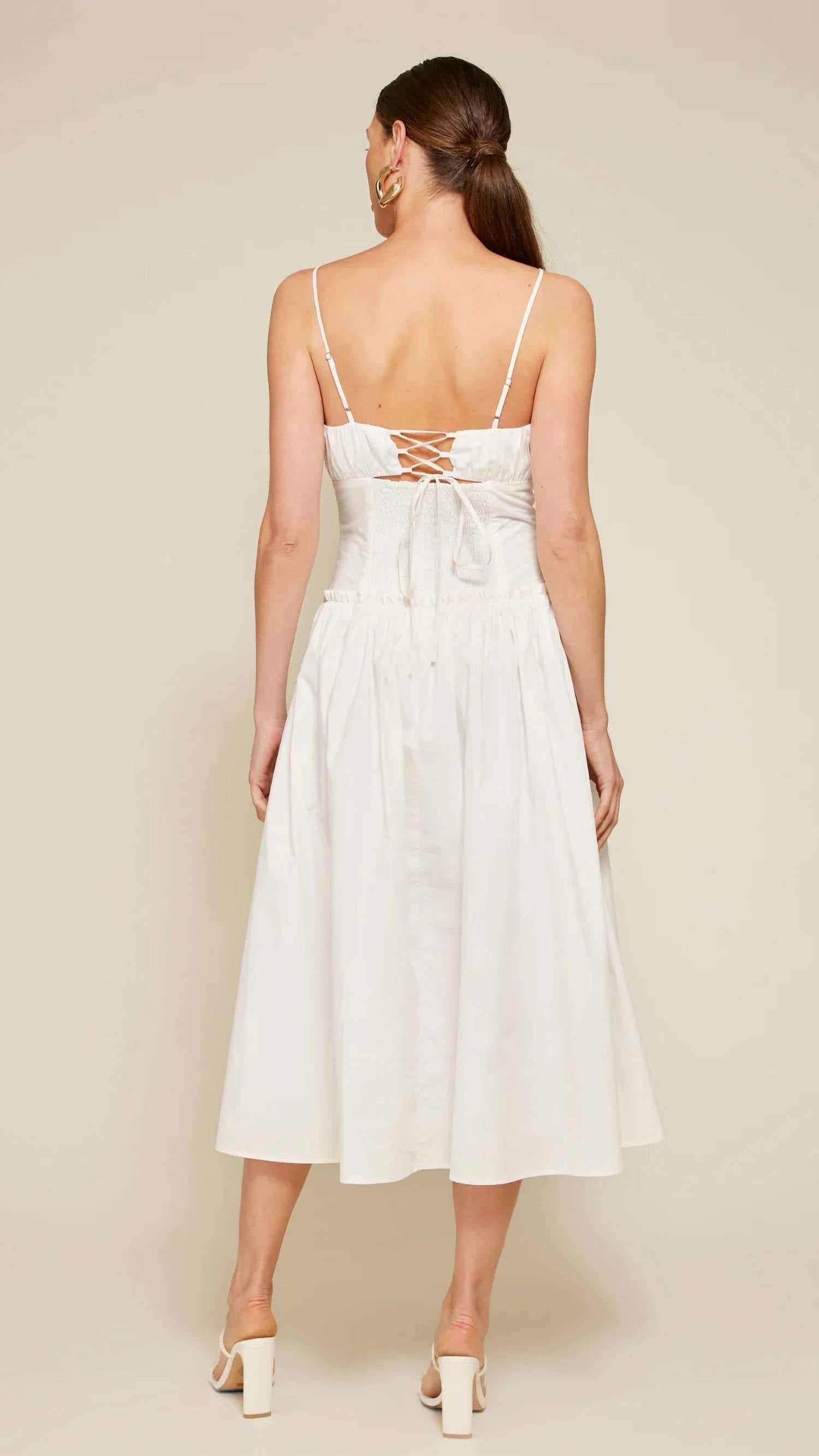 Line And Dot - Maison Corset Midi Dress