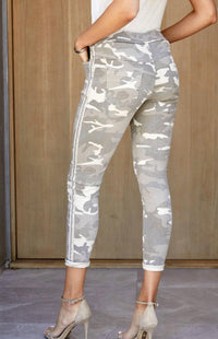 Venti6 - Tan Crinkle Jogger