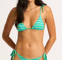 Seafolly - Calypso Triangle Tie Side Cheeky Bikini