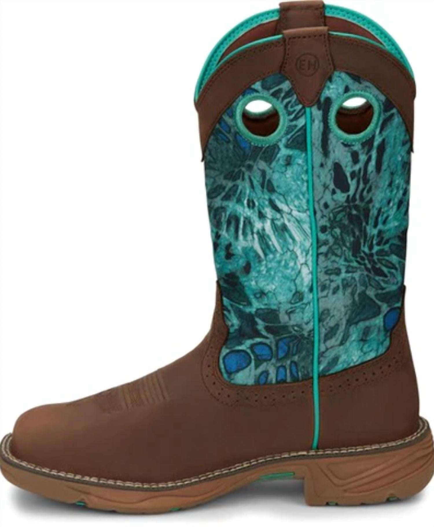 Justin - Women's Rush Typhoon Camo Boot