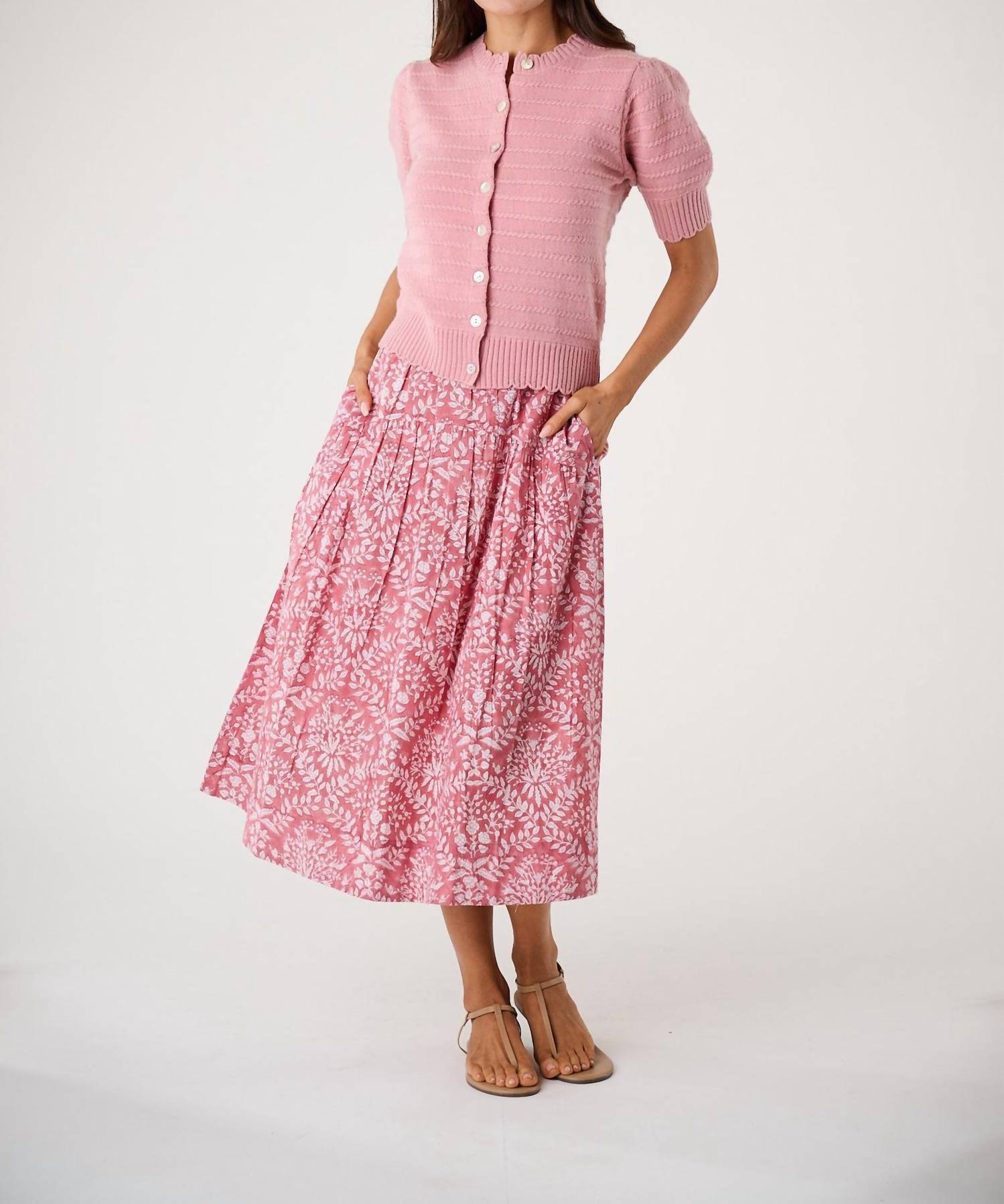 Marea - Short Sleeve Evelyn Cardigan