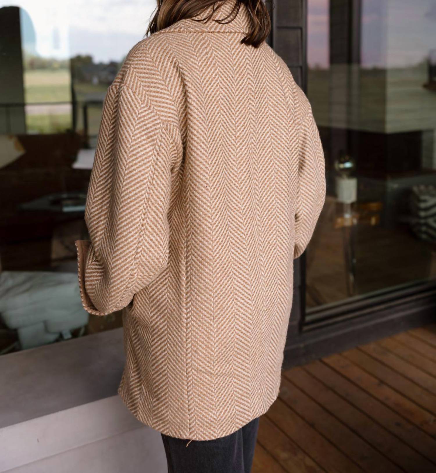 Free People - Ari Wool Peacoat