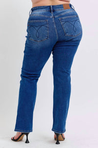 Judy Blue - Thermal Bootcut Jeans - Plus