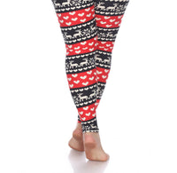 White Mark - Printed Leggings - Plus