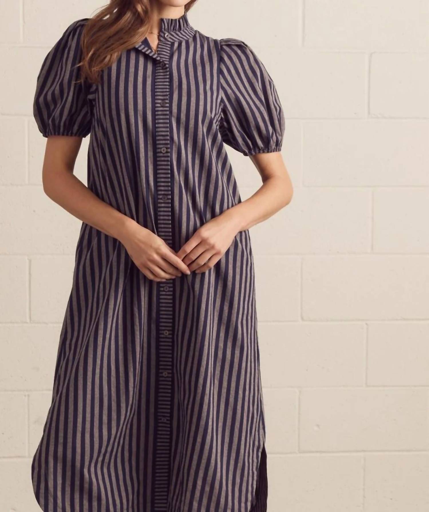 Entro - Longline Midi Dress