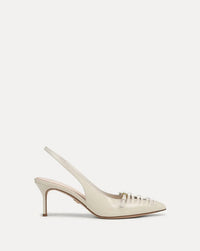 Veronica Beard - Women's Rashida Woven Slingback Hees