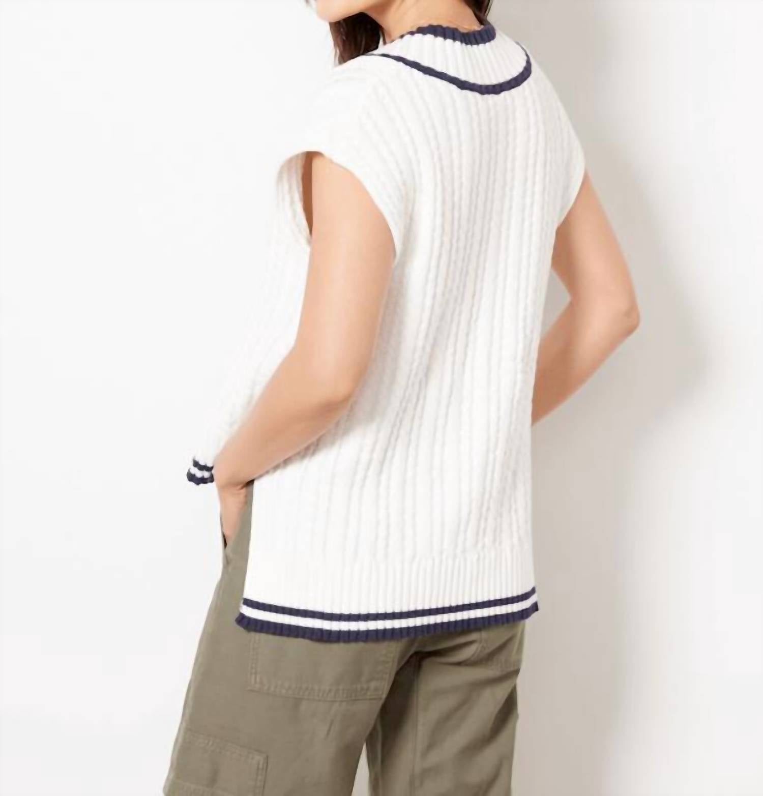 French Connection - Mozart Capped Jumper