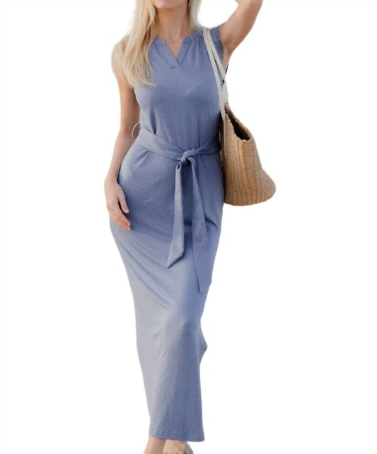 Savraé - Charlotte Belted Maxi Dress