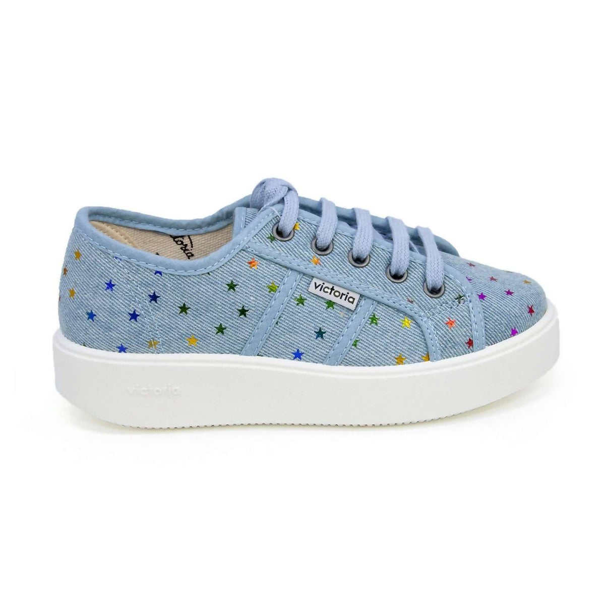 Victoria - Girls' Platform Canvas Sneakers