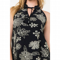 Thml - Sleeveless Flower Embroidered Top