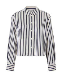 Anine Bing - Essie Cropped Shirt