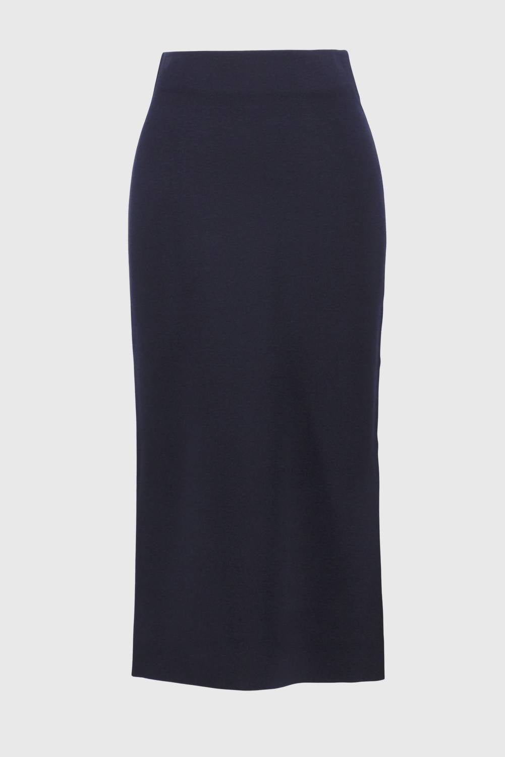 Joseph Ribkoff - Sweater Knit Straight Midi Skirt