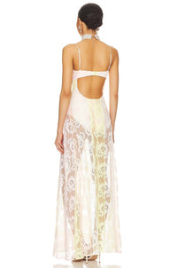 Lil Lemons By For Love And Lemons - Blossom Maxi Dress