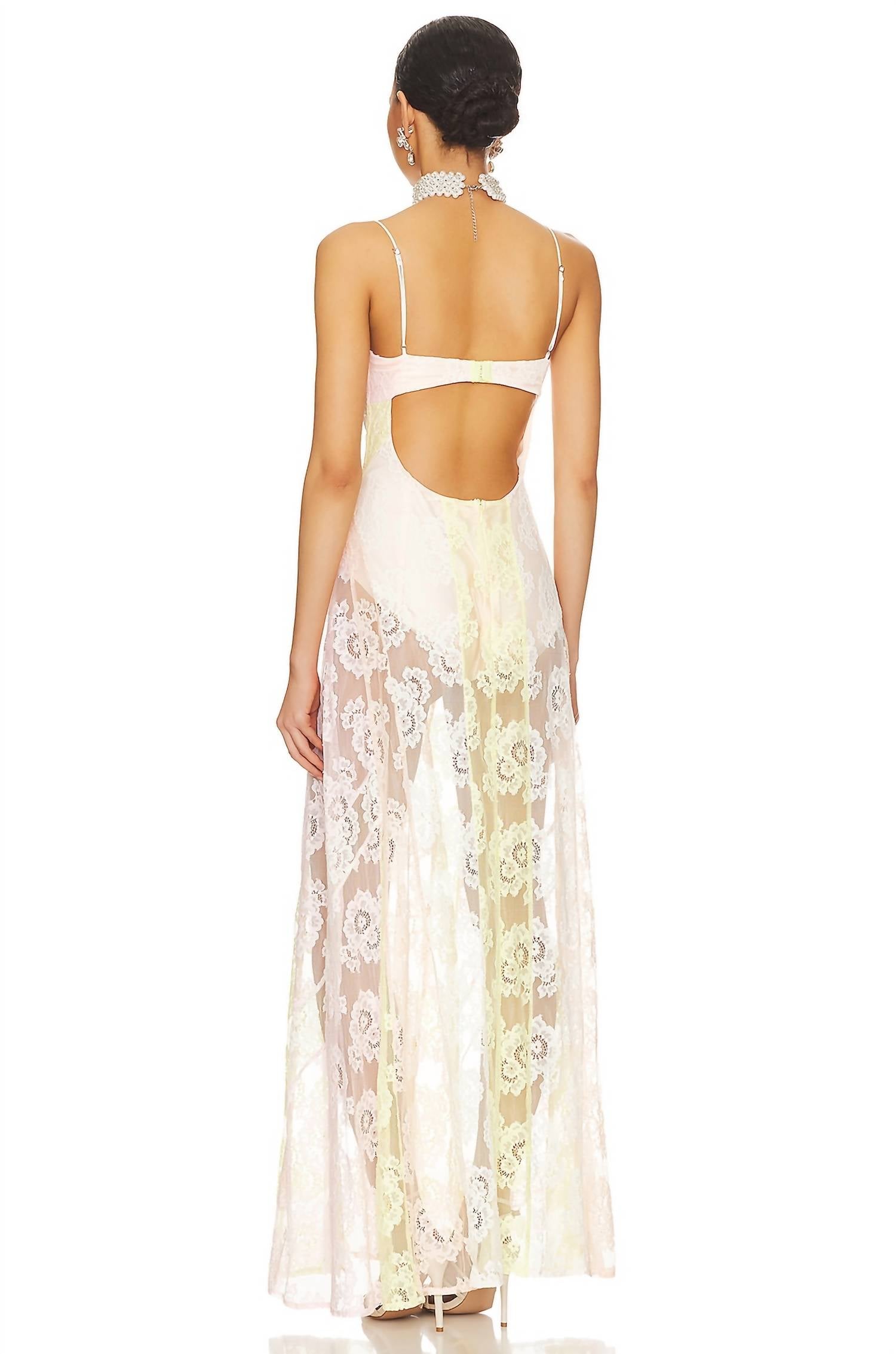 Lil Lemons By For Love And Lemons - Blossom Maxi Dress