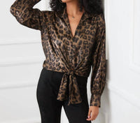 Karen Kane - Tie front top