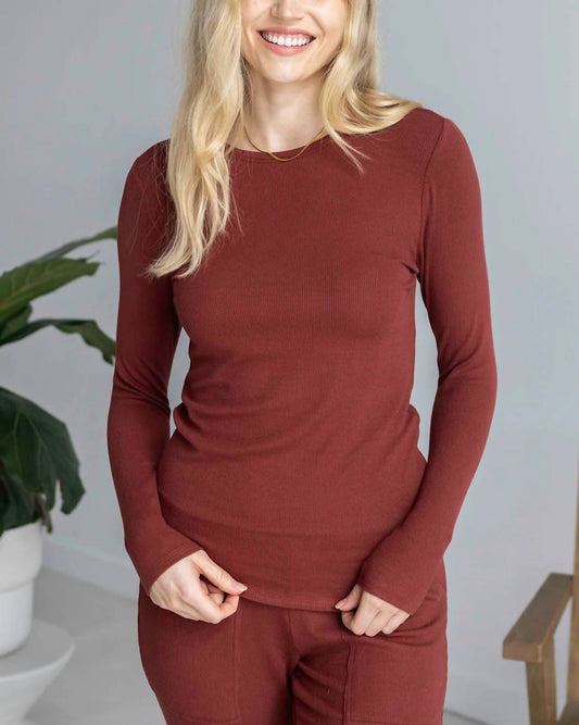 Grace And Lace - Essential Ribbed Long Sleeve Tee
