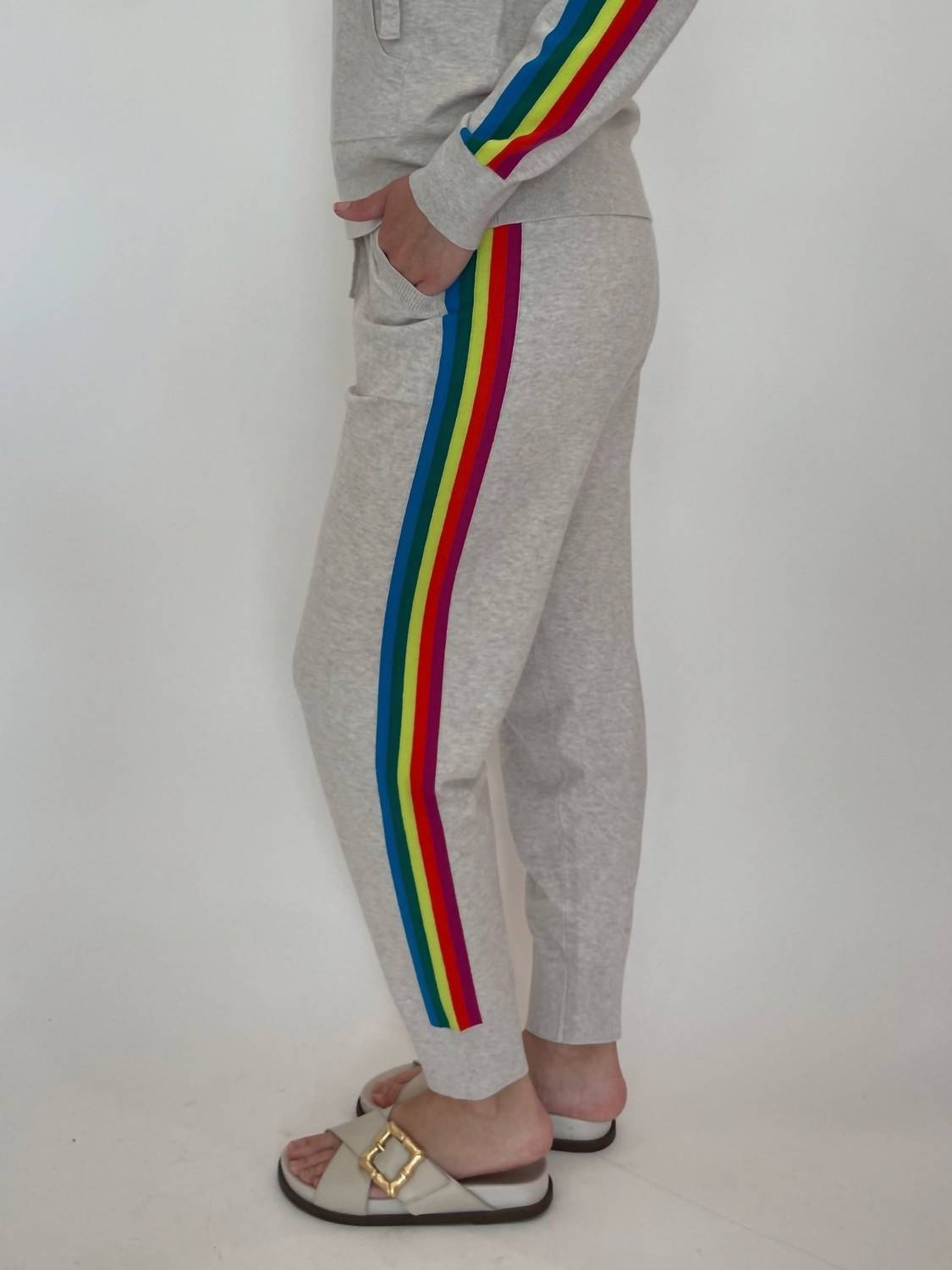 J. Society - Striped Joggers