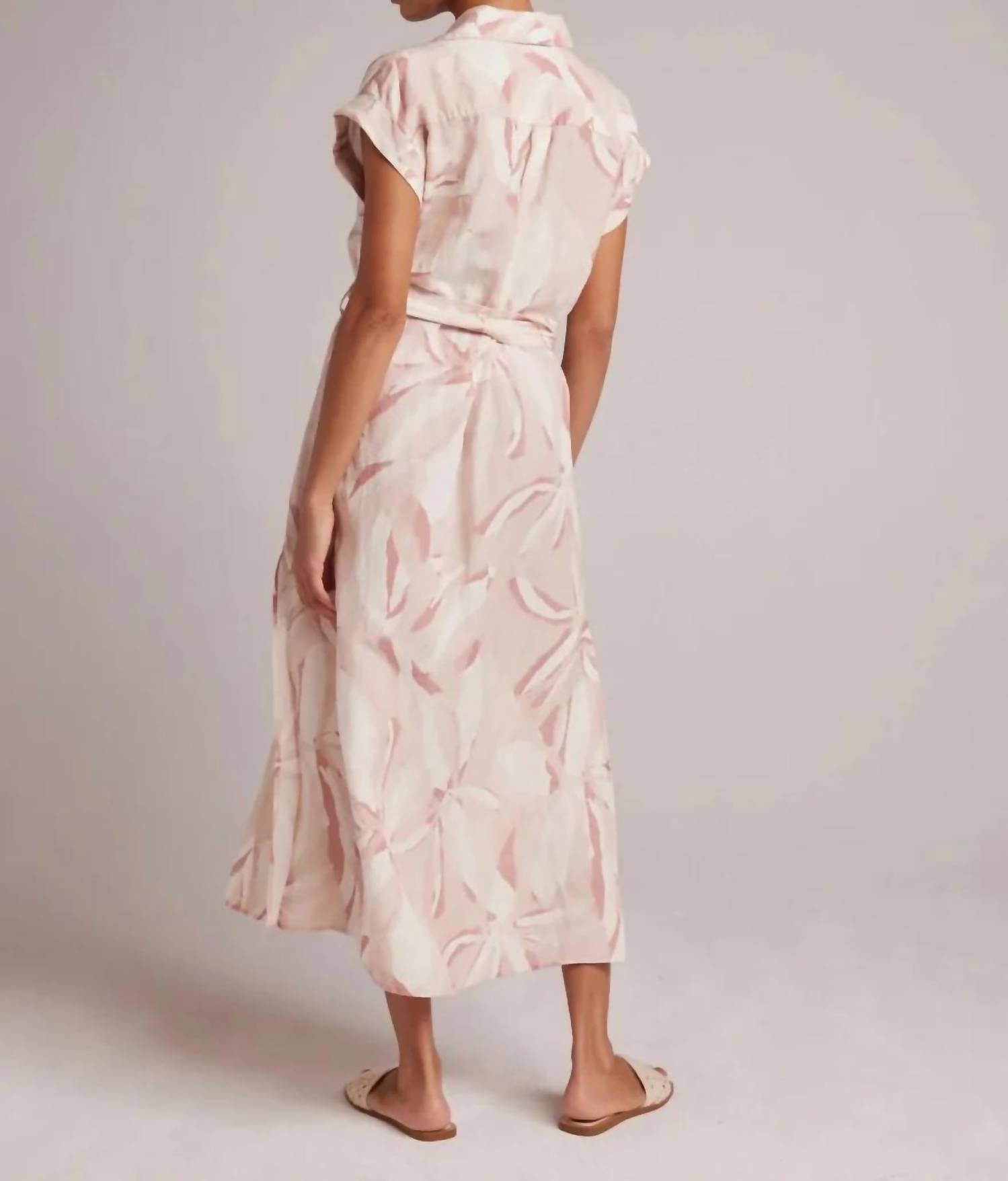 Bella Dahl - Cap Sleeve Midi Shirt Dress