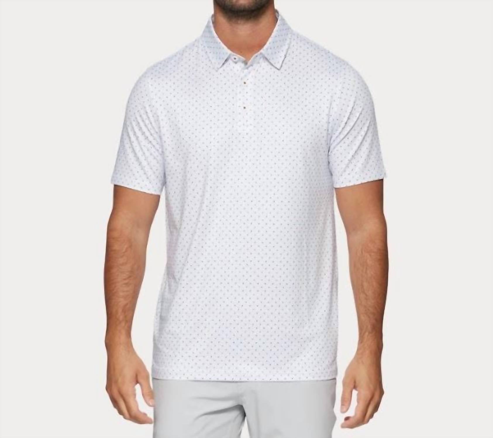 Flags & Anthem - Montrose Star And Dot Print Polo