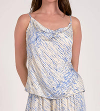 Elan - Sleeveless Cowlneck Tank