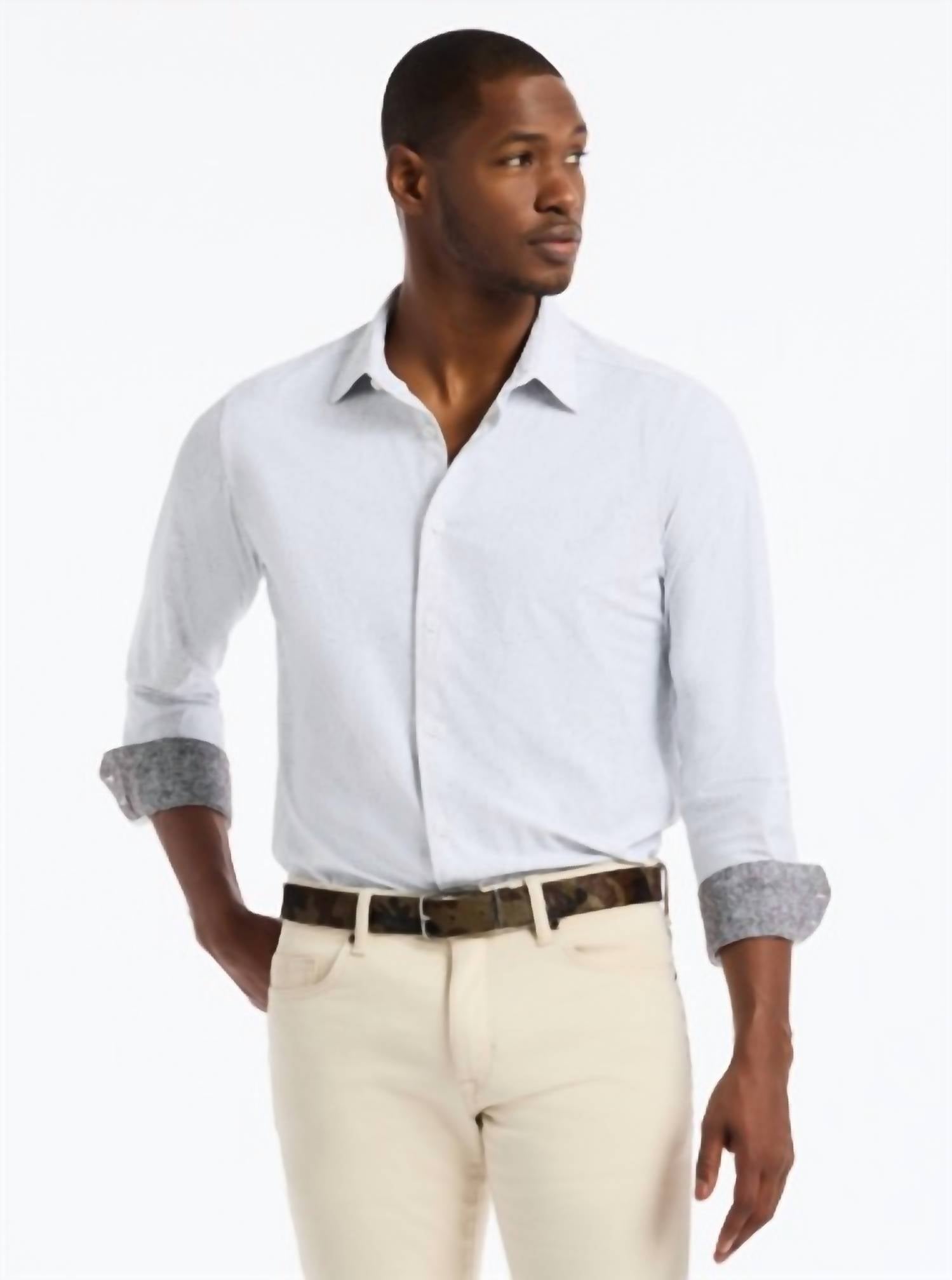 Robert Graham - Thurston Long Sleeve Knit Shirt