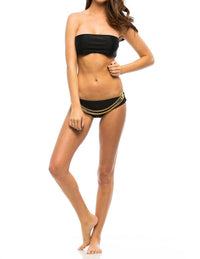 Beach Riot Sandy Bottom in black - women's swimwear - alternate view