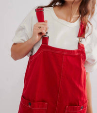 Free People - Overall Smock Mini Dress