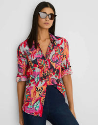 Nic + Zoe - Tropical Button Down Shirt