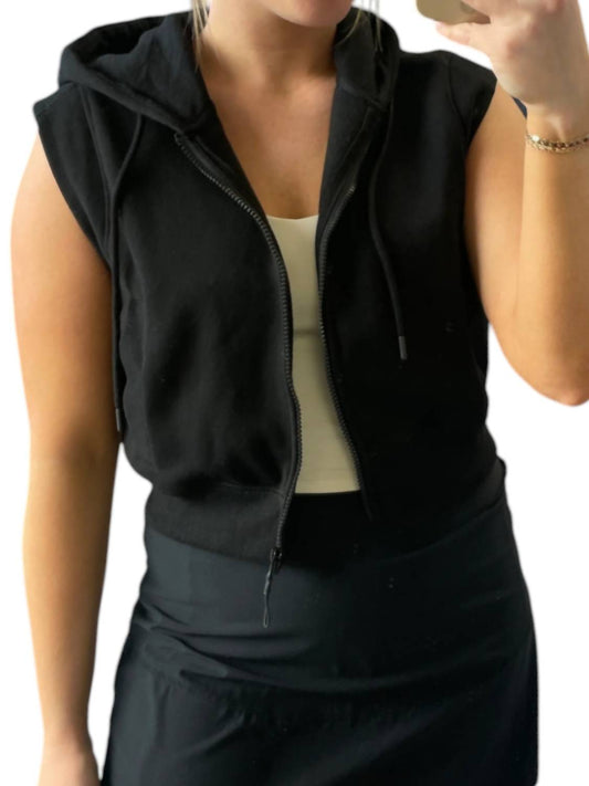 Mono B - Cropped Hooded Vest