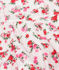 Flowers By Zoe - Dara Short Sleeve Floral Dress